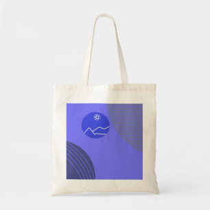 abstract art tote bag