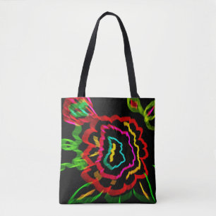 Abstract art tote bag