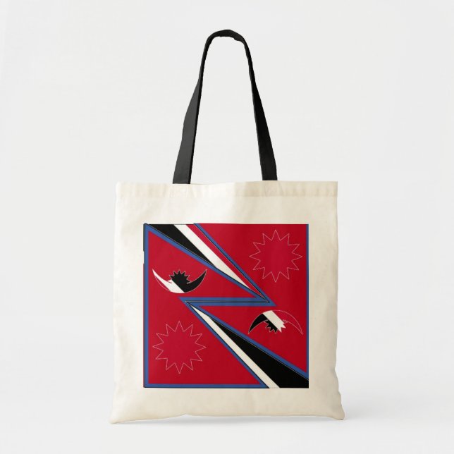 Abstract Art Tote Bag (Front)