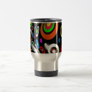 Abstract Art Travel Mug