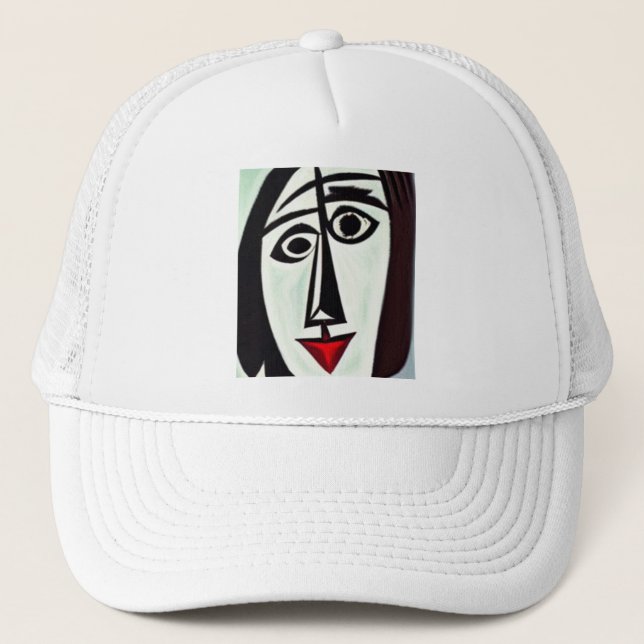 Abstract Art Trucker Hat (Front)