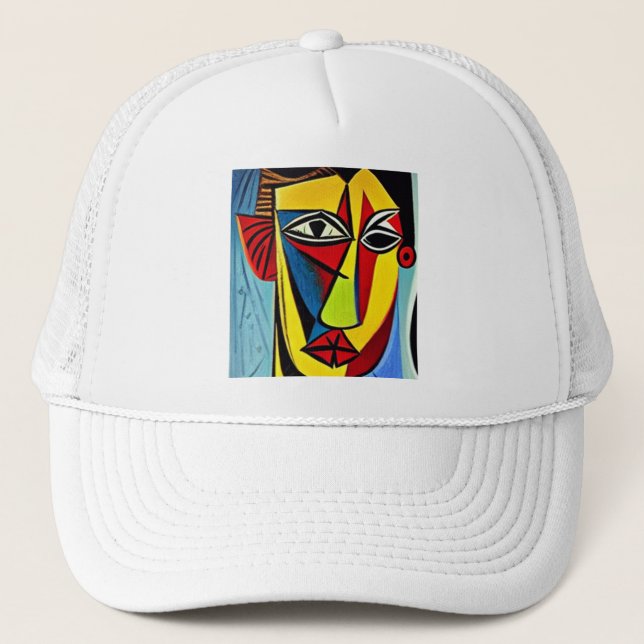 Abstract Art Trucker Hat (Front)
