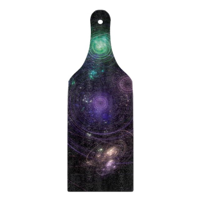 Abstract Art Universe Cutting Board (Front)