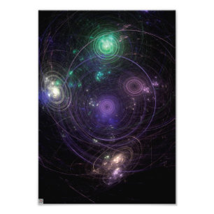 Abstract Art Universe Photo Print