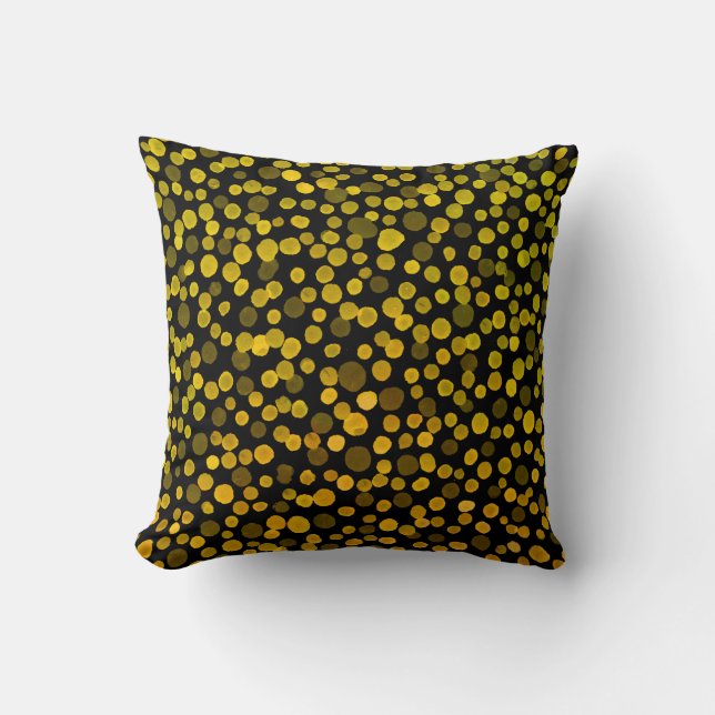 Abstract Art: Watercolor Creative Spots. Cushion (Front)