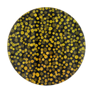 Abstract Art: Watercolor Creative Spots. Cutting Board