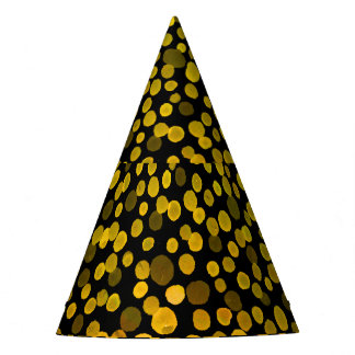 Abstract Art: Watercolor Creative Spots. Party Hat