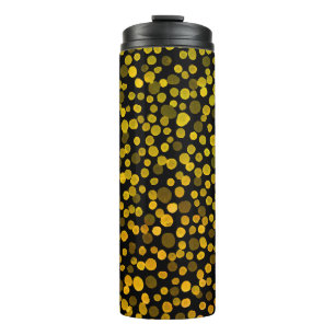 Abstract Art: Watercolor Creative Spots. Thermal Tumbler