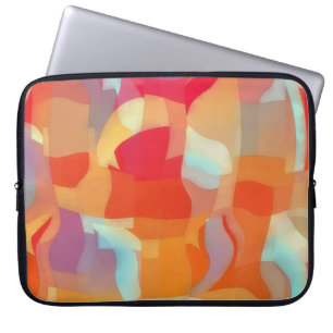 Abstract Art Watercolor Laptop Cover Sleeve