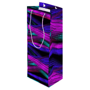  Abstract Art Wine Gift Bag