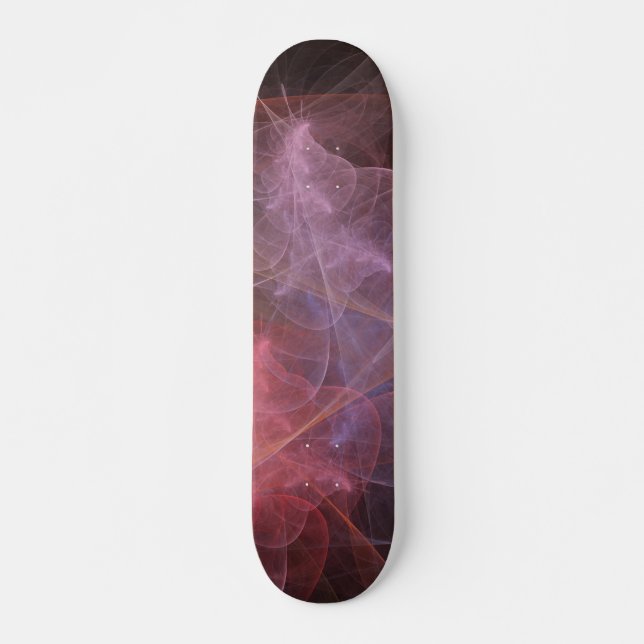 Abstract Art Wonderful Galaxy Skateboard (Front)