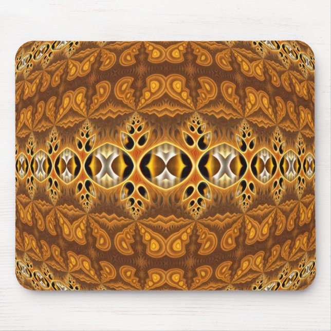 Abstract ARTs - Kaleidoscope pattern 04 Mouse Pad (Front)