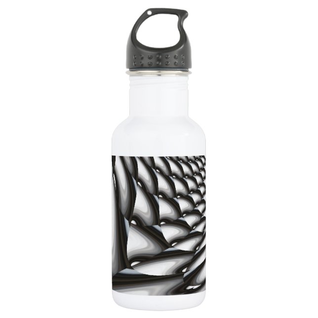Abstract Artwork 532 Ml Water Bottle (Front)