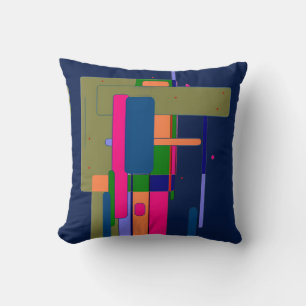 Abstract Artwork Composition Cushion