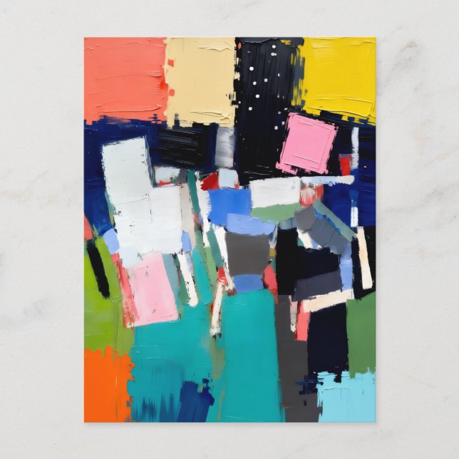 Abstract Artwork Composition  Postcard (Front)