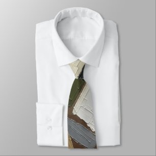 Abstract Artwork Composition Tie
