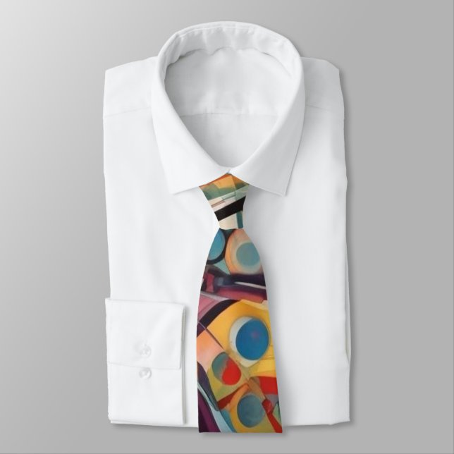 Abstract Artwork Composition  Tie (Tied)