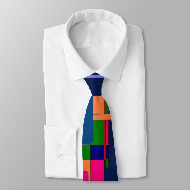 Abstract Artwork Composition  Tie (Tied)