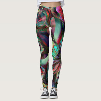 abstract astral leggings
