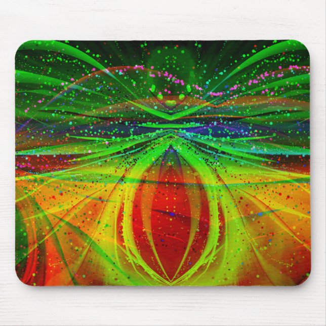 Abstract Astronomical Spider Mouse Pad (Front)