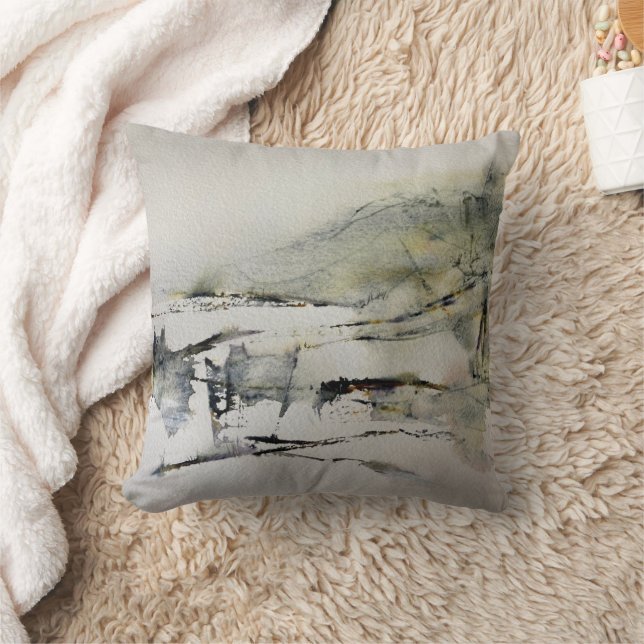Abstract Autumn Colors Landscape  2               Cushion (Blanket)