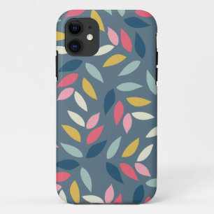 Abstract Autumn Inspired Leaves Pattern Case-Mate iPhone Case