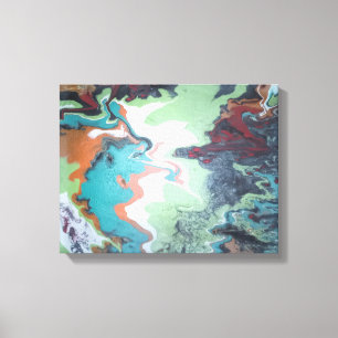 Abstract Avian Canvas Print