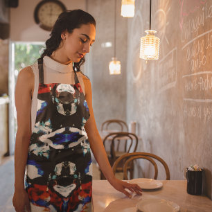 Abstract Aztec Apron