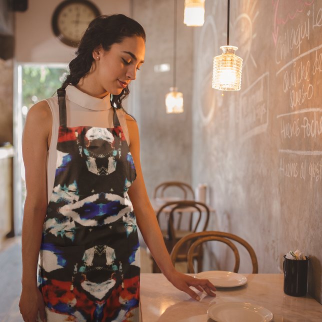 Abstract Aztec Apron (Creator Uploaded)