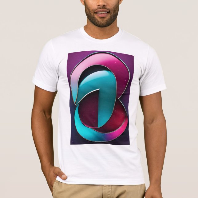 Abstract Back Curve Logo T-Shirt Design – Sophisti (Front)