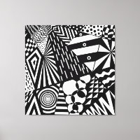 abstract background black white geometric shapes m