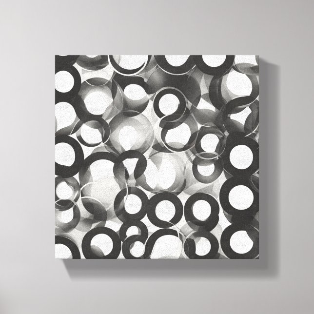Abstract Background Canvas Print (Front)