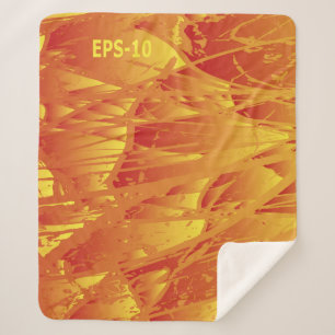 Abstract background. Creative vintage background. Sherpa Blanket