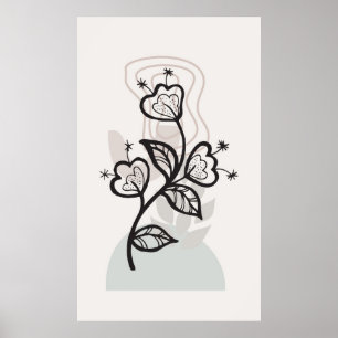 Abstract background design poster