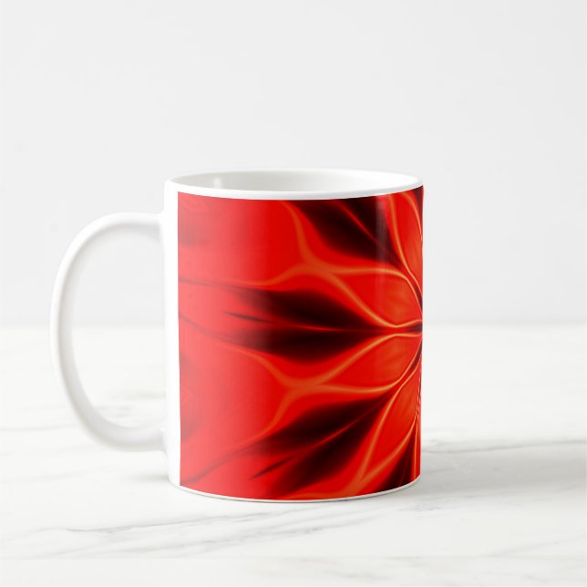 Abstract background. Geometric oriental kaleidosco Coffee Mug (Left)