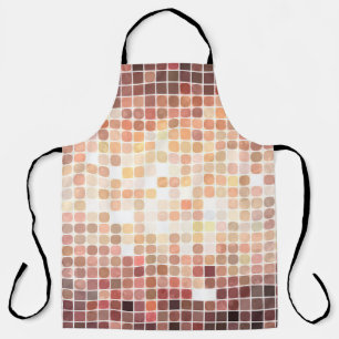 abstract background. gold mosaic. illustration dig apron