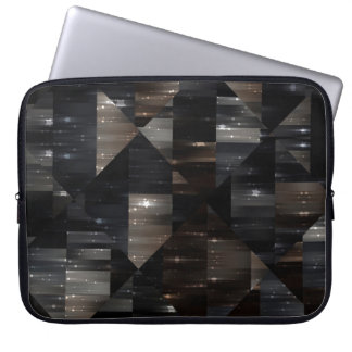 abstract background. grey mosaic illustration digi laptop sleeve