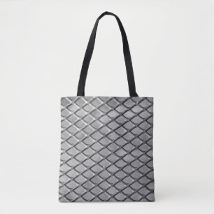 Abstract background grey tote bag