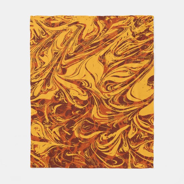 Abstract Background Grunge Vintage Texture Graphic Fleece Blanket (Front)