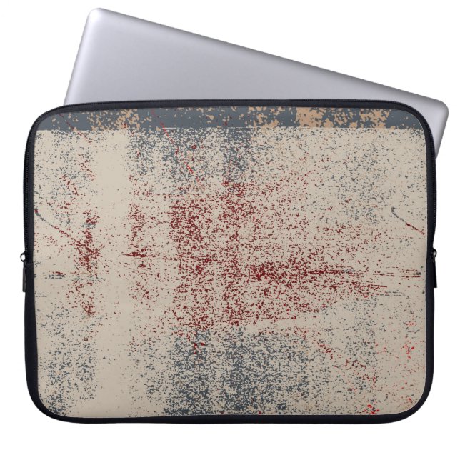 Abstract Background Grunge Vintage Texture Graphic Laptop Sleeve (Front)