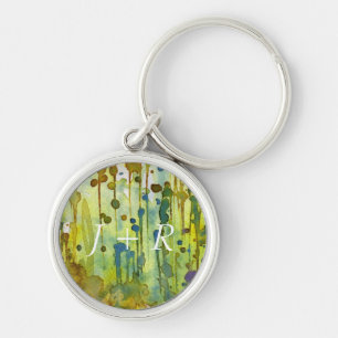 abstract background key ring