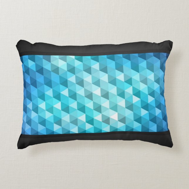 Abstract background made of mosaic pattern decorative cushion (Front)