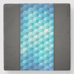 Abstract background made of mosaic pattern stone coaster