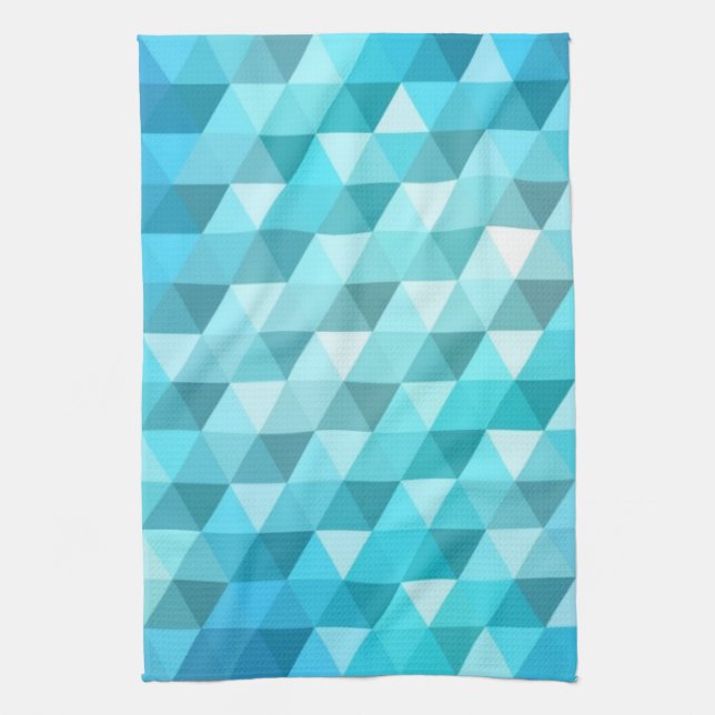 Abstract background made of mosaic pattern tea towel (Vertical)