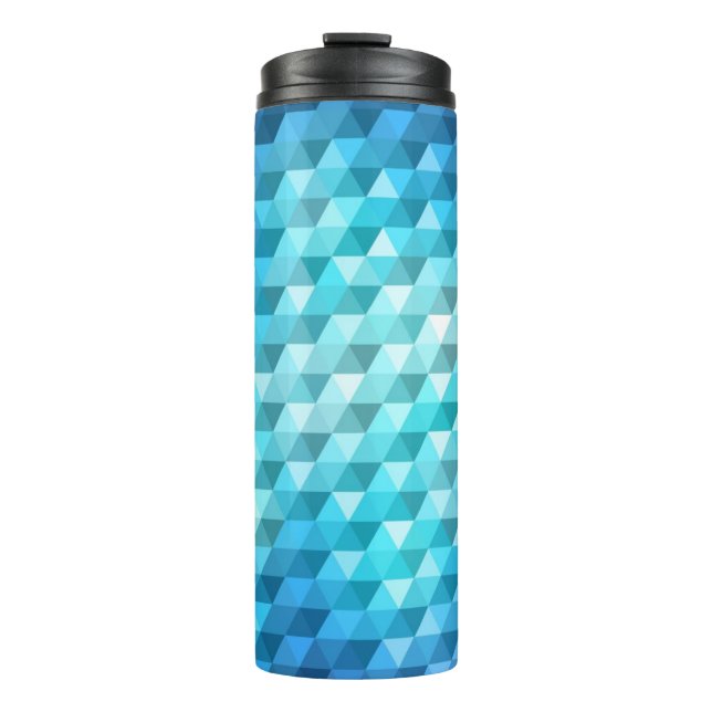 Abstract background made of mosaic pattern thermal tumbler (Front)