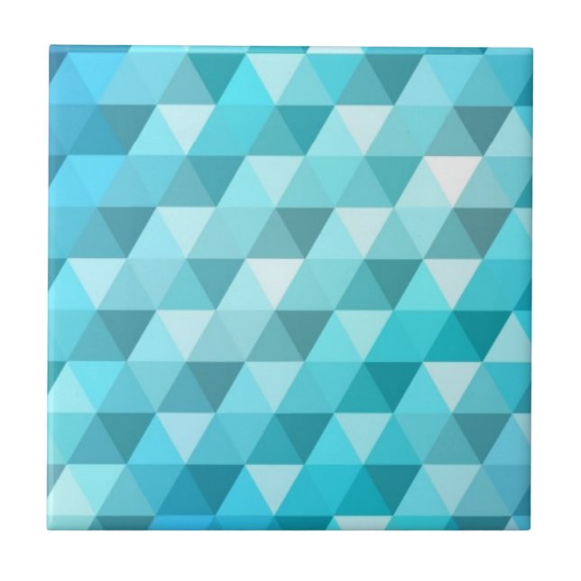 Abstract background made of mosaic pattern tile (Front)