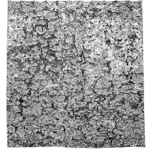 Abstract background. Monochrome texture. Image inc Shower Curtain (Front)
