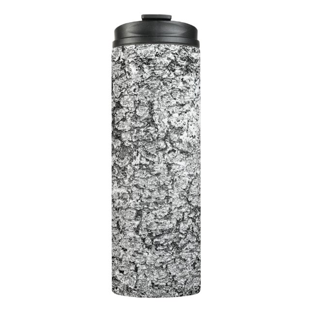 Abstract background. Monochrome texture. Image inc Thermal Tumbler (Front)
