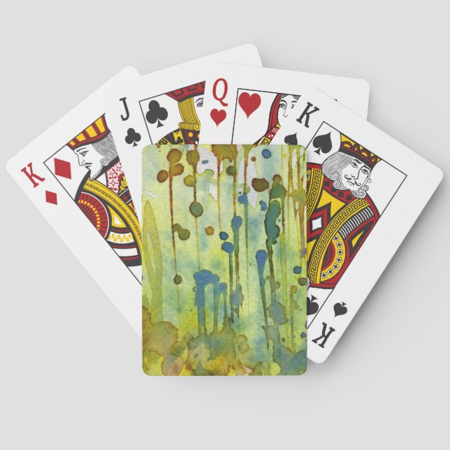 abstract background playing cards (Back)