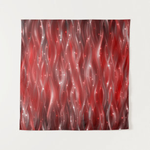 abstract background. red background with waves and tapestry